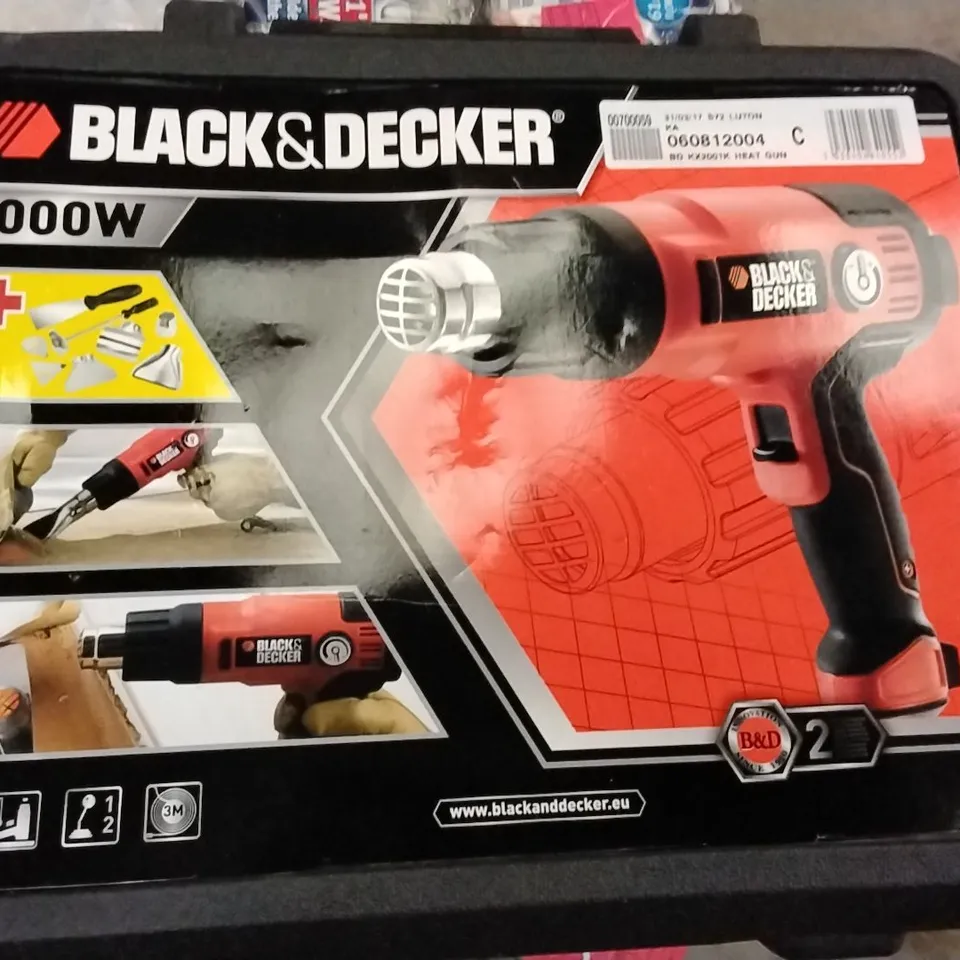 BLACK & DECKER 2000W HEAT GUN KX2001K
