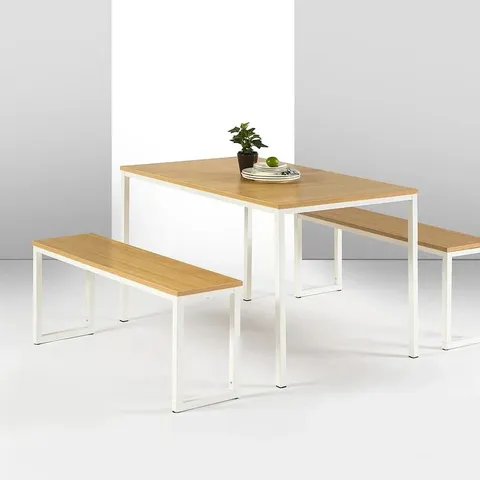 BOXED WINTERTON 6-PERSON BREAKFAST NOOK DINING SET