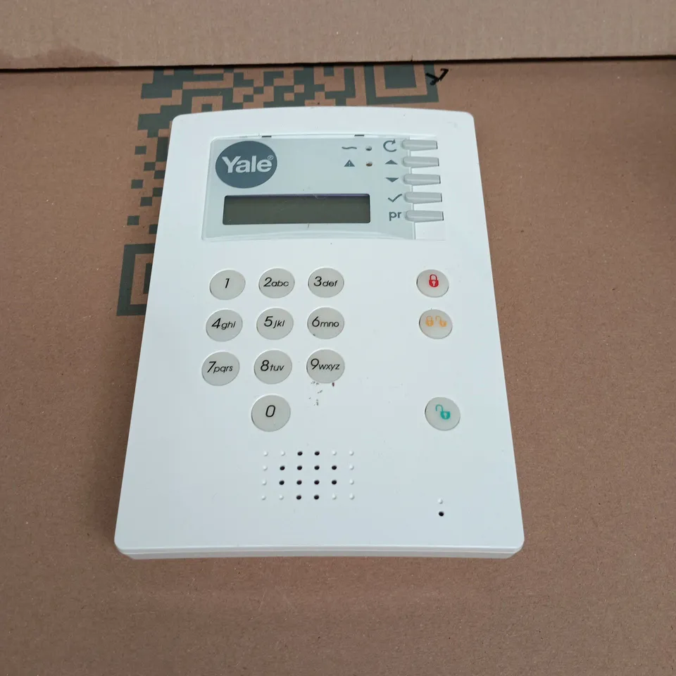 YALE ALARM KEYPAD