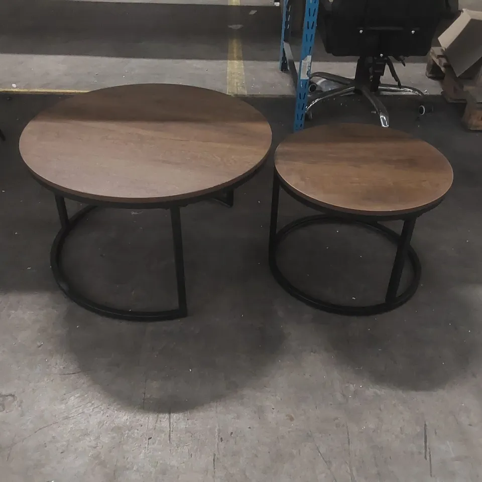 MAAG FRAME 2 PIECE NEST COFFEE TABLE SET