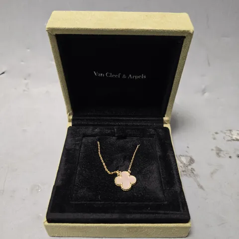 BOXED VAN CLEEF & ARPELS GOLDEN NECKLACE