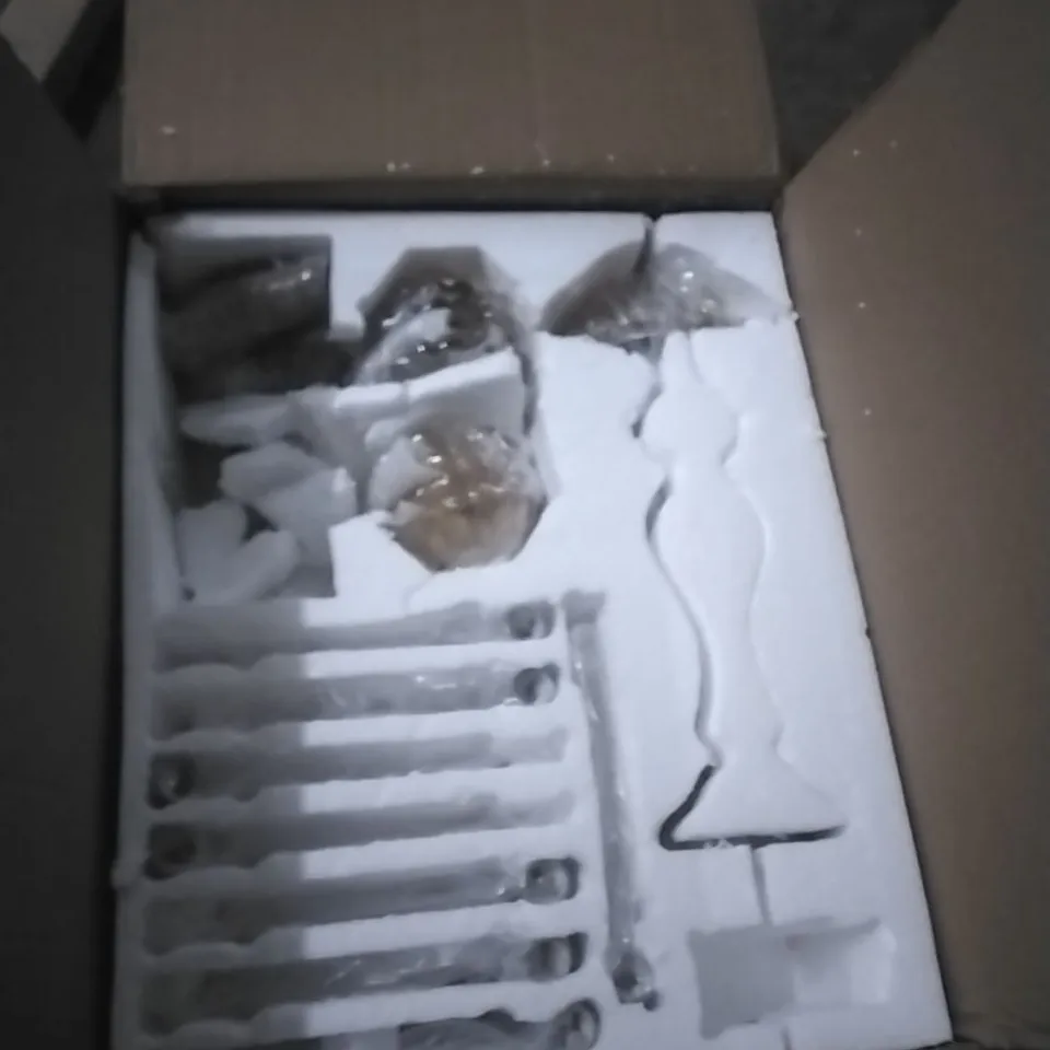 BOXED CEILING LIGHT CHANDELIER 