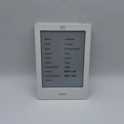 UNBOXED KOBO E-READER IN PINK/WHITE - N905B