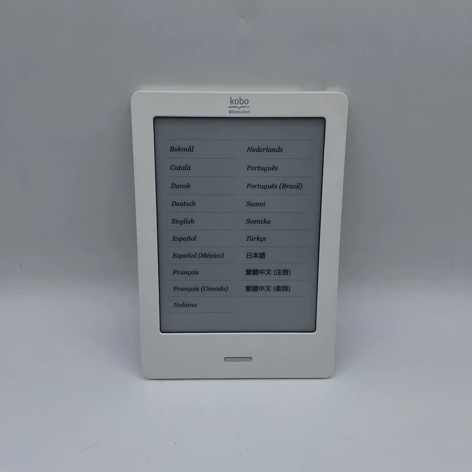 UNBOXED KOBO E-READER IN PINK/WHITE - N905B