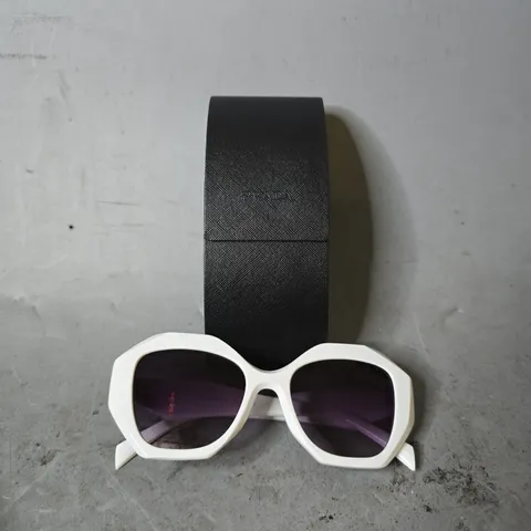 BOXED PRADA WHITE WOMENS SUNGLASSES 