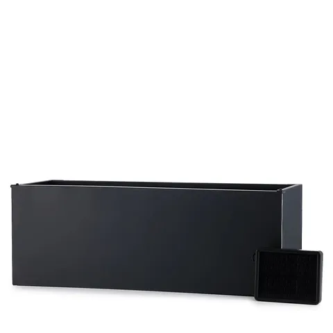 GARDEN REFLECTIONS 55CM PLANTER WITH SOLAR LIGHT
