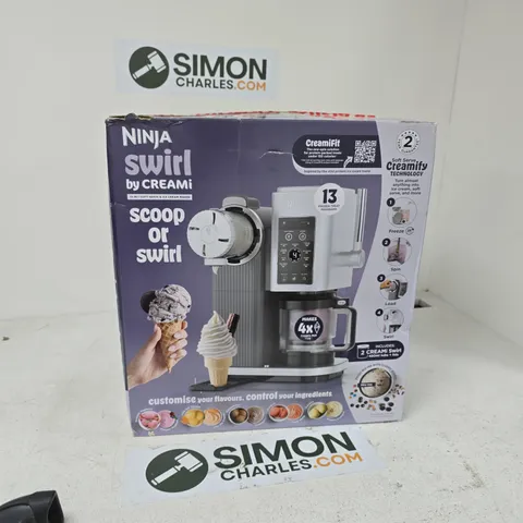 OUTLET NINJA SWIRL BY CREAMI SOFT SERVE & ICE CREAM MACHINE