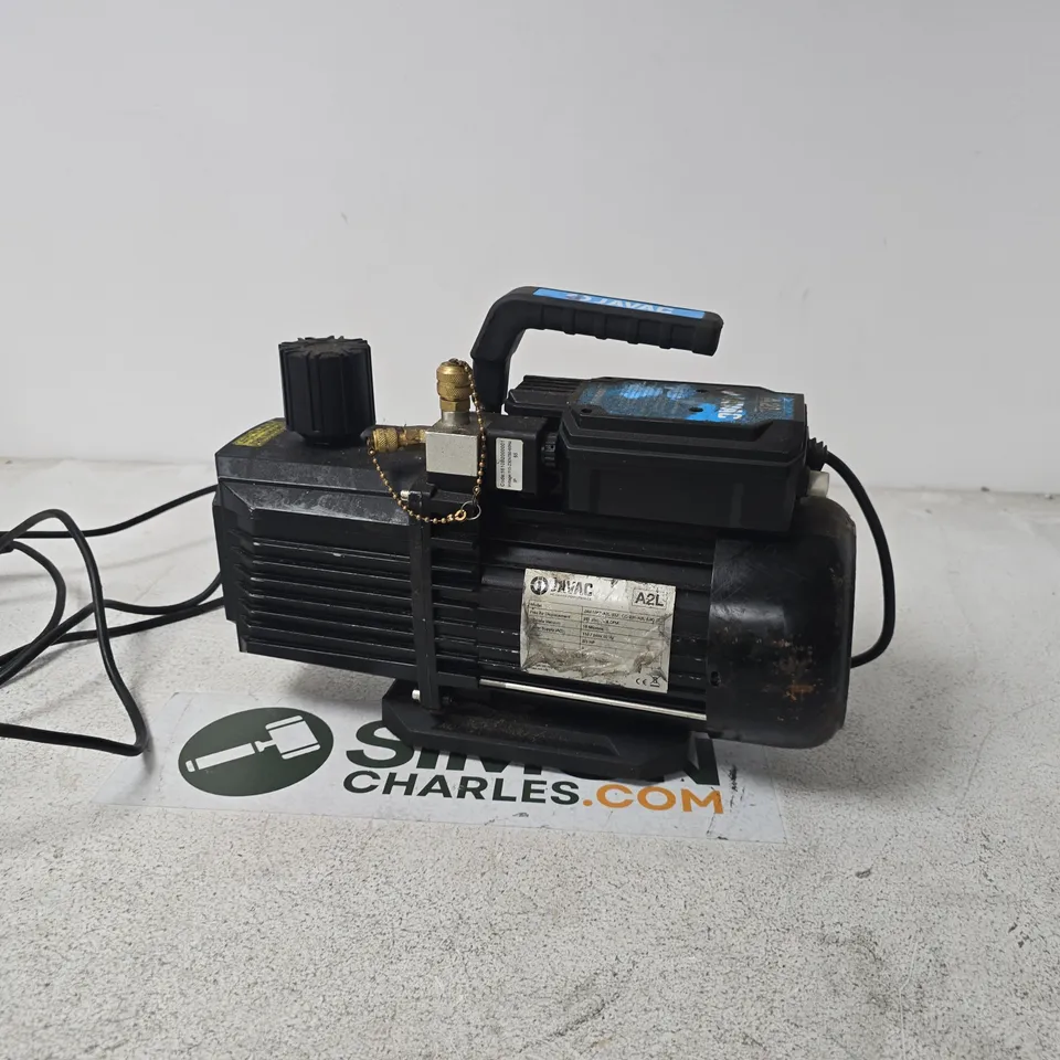 JAVAC VACUUM PUMP A2L (EU) / CC-231-A2L (UK) – 110–240V, 2/3 HP