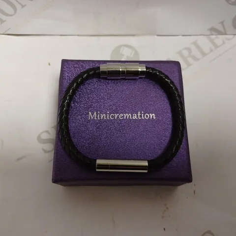 MINICREMATION BLACK ASHES BRACELET