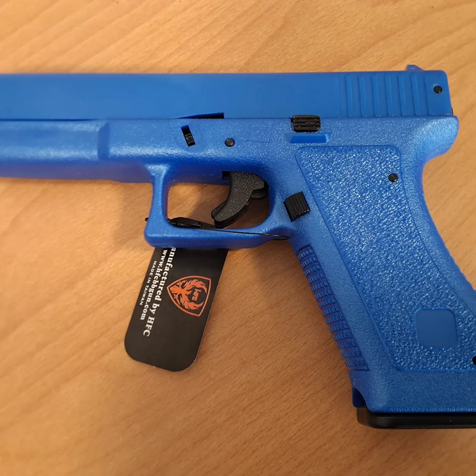 UNBOXED HFC BB GUN IN BLUE 