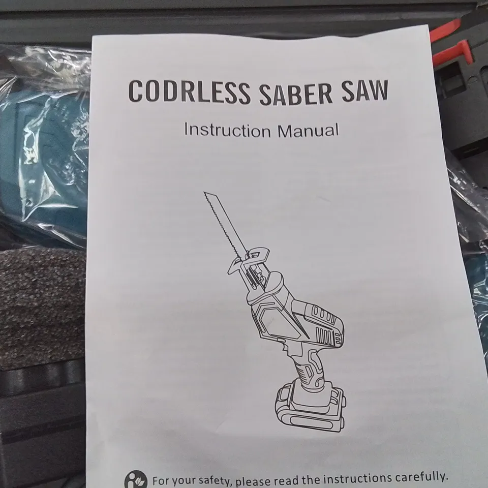 BOXED CORDLESS SABER SAW