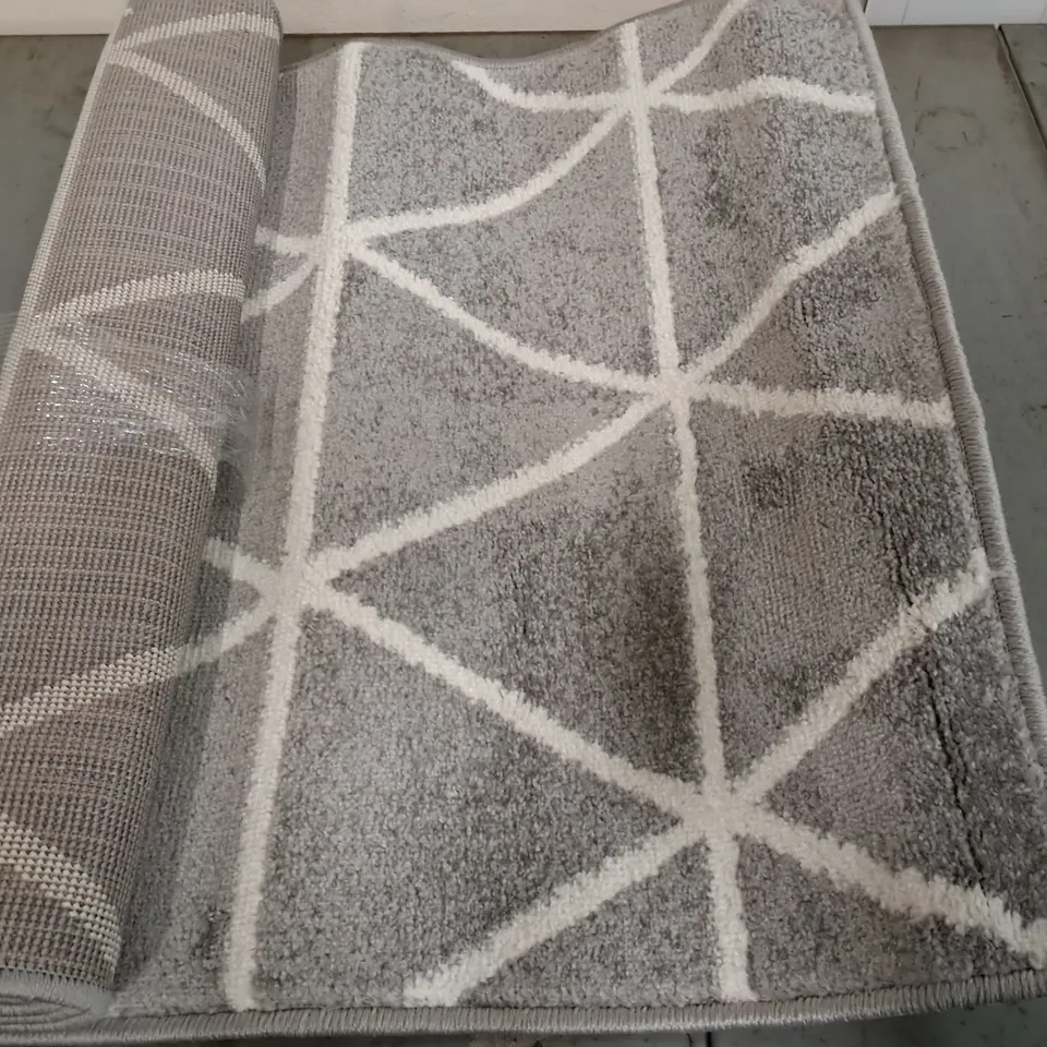 BRAND NEW PACO STELLA SV RUG IN GREY - 70X140CM