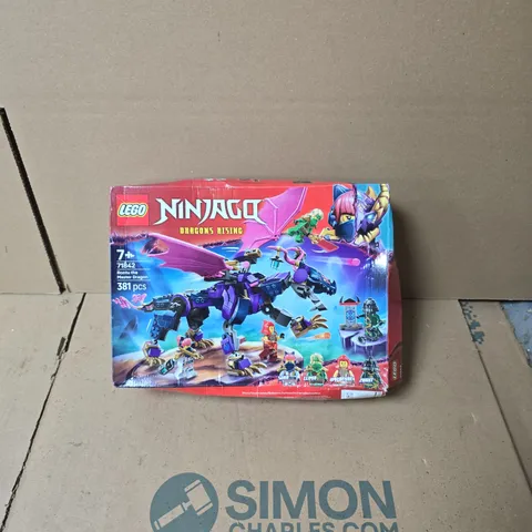 LEGO NINJAGO DRAGONS RISING – 381-PIECE BOXED SET - DAMAGED BOX