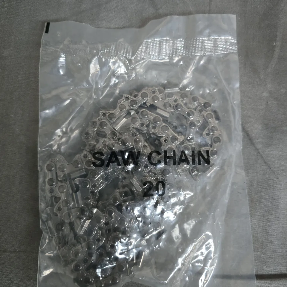 SAW CHAIN 2.0 – REPLACEMENT CHAIN FOR CHAINSAW (SEALED IN BAG)
