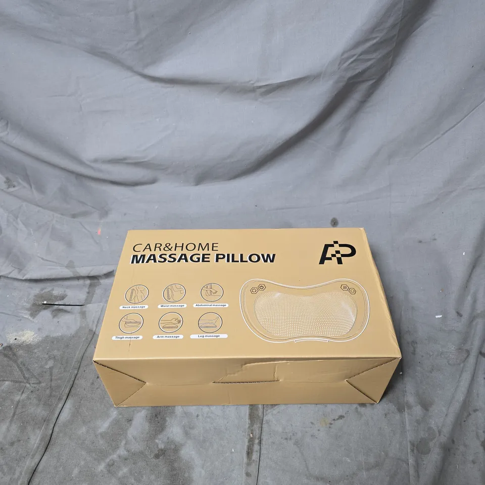 ACCUEILPORT CAR AND HOME MASSAGE PILLOW BOXED