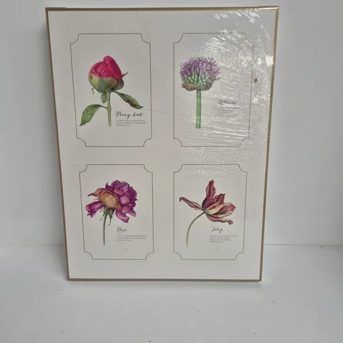 LAVATELLI ORGANIZING STORAGE BOX – FLORAL INSERTS (4 PANELS) 39 X 50 X 24 CM