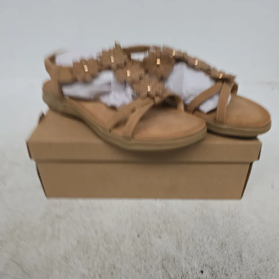 JO & JOE TAN SANDALS – UK 5