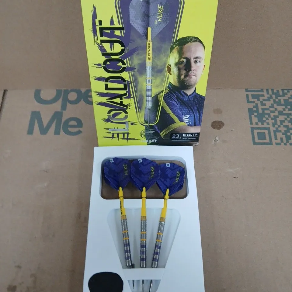 LUKE THE NUKE LITTLER LOADOUT SET OF 3 DARTS