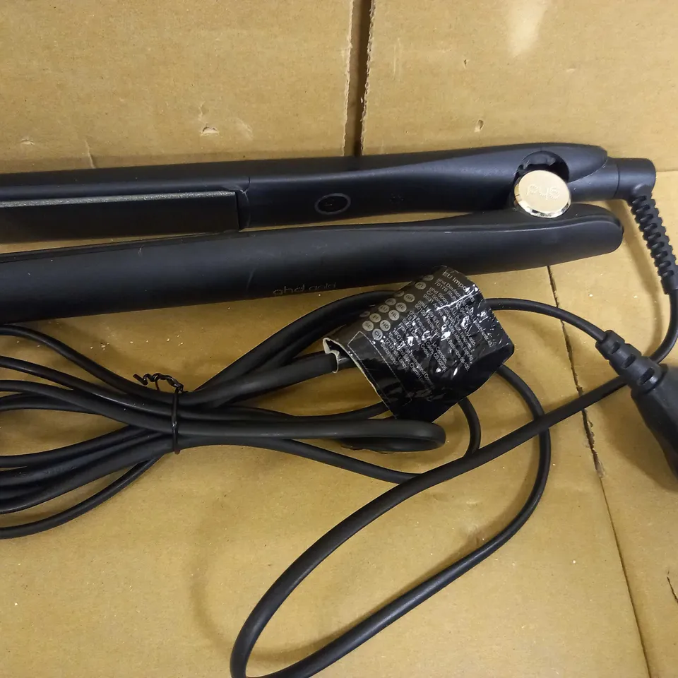 GHD ORIGINAL STYLER HAIR STRAIGHTENERS IN BLACK