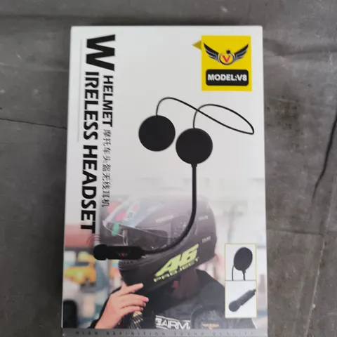 V8 WIRELESS HELMET HEADSET