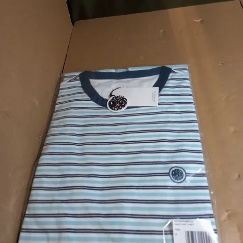 SEALED PRETTY GREEN RIBERA STRIPE T-SHIRT SIZE M