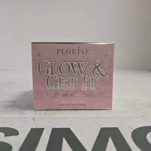 BOXED AND SEALED P LOUISE GLOW & GET IT TONER GEL PADS – CHERRY BLOSSOM, 100 PADS, 150G