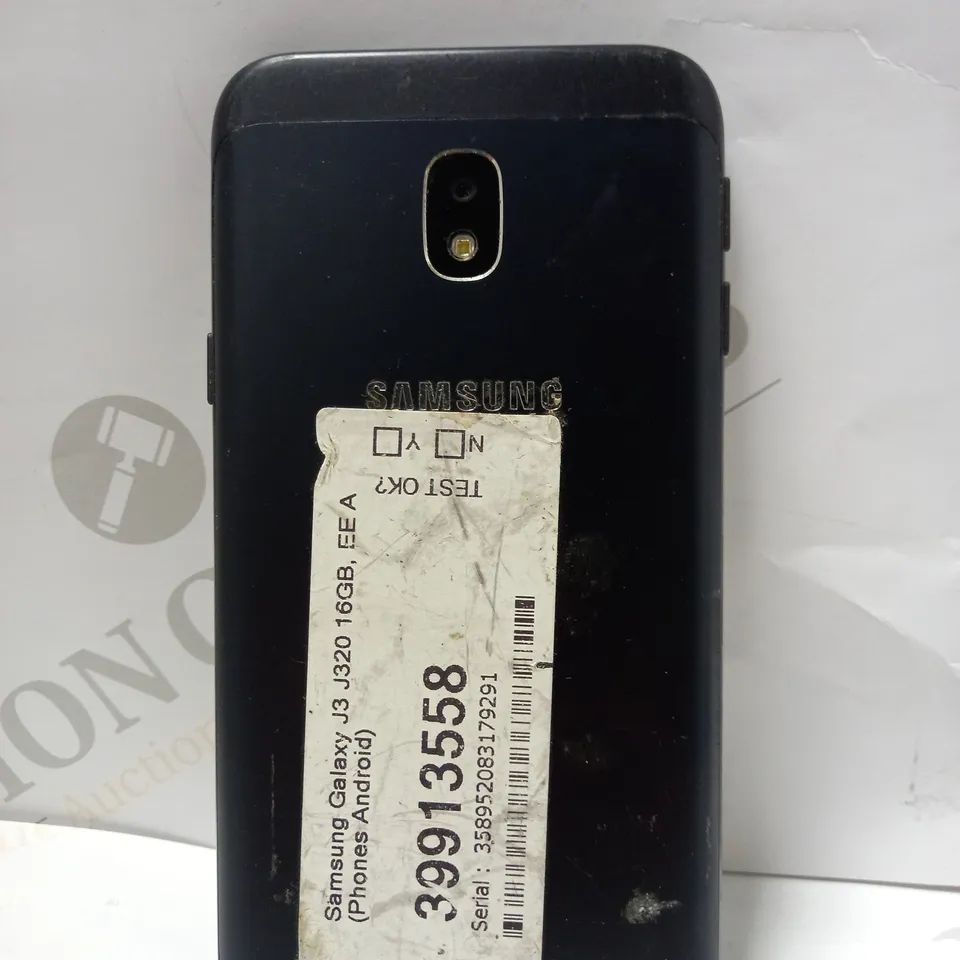 SAMSUNG GALAXY J3 MOBILE PHONE IN BLACK