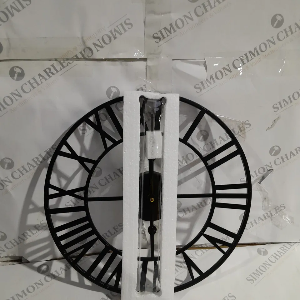 ROMAN NUMERALS WALL CLOCK