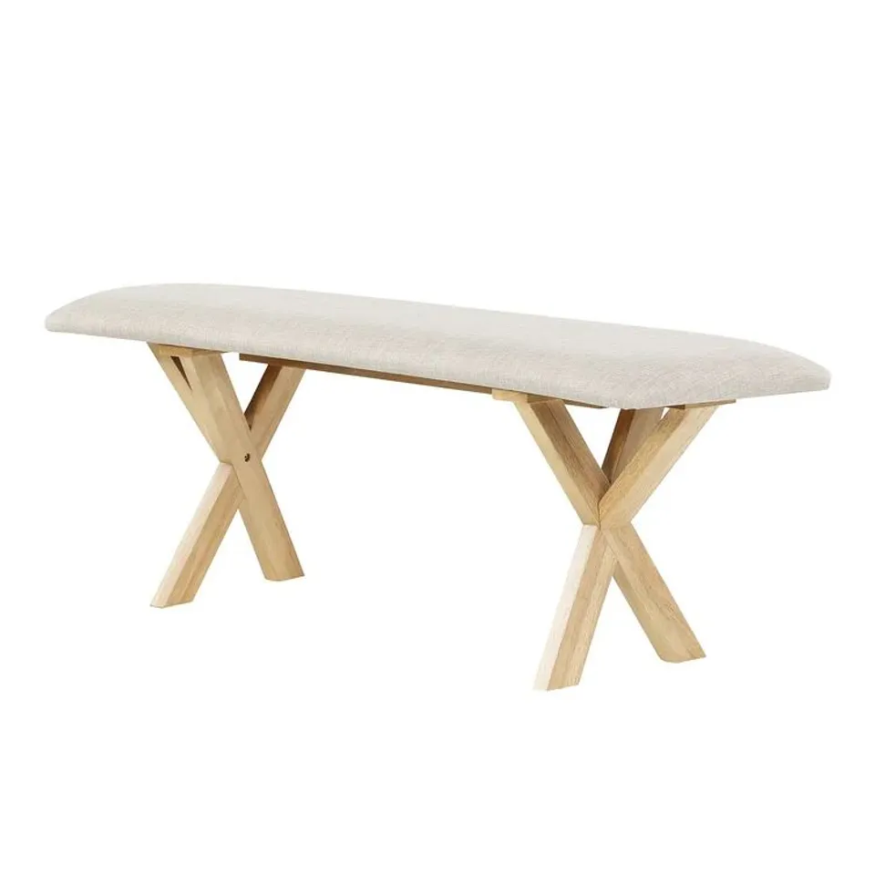 BOXED KLARA UPHOLSTERED BENCH