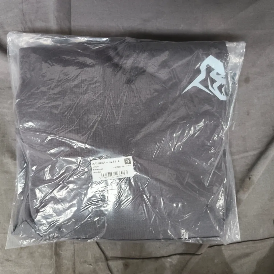 BAGGED XPLOSIVE APE ORIGIN CHARCOAL HOODIE SIZE LARGE