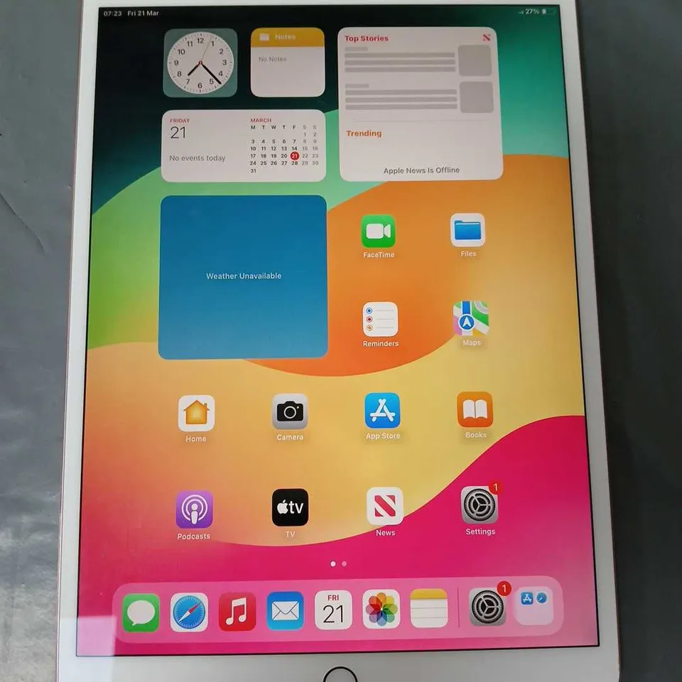 APPLE IPAD PRO 10.5INCH 64GB PINK MQF22B/A