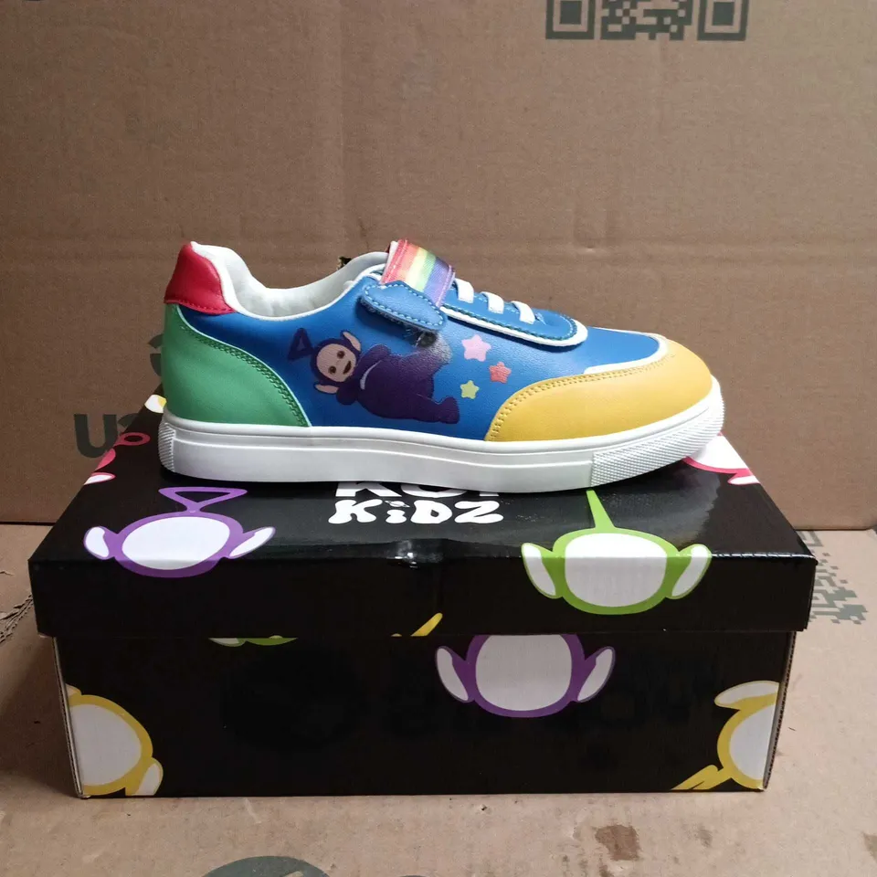 KOI KIDZ TELETUBBYLAND TRAINERS MULTI COLOURED SIZE 2