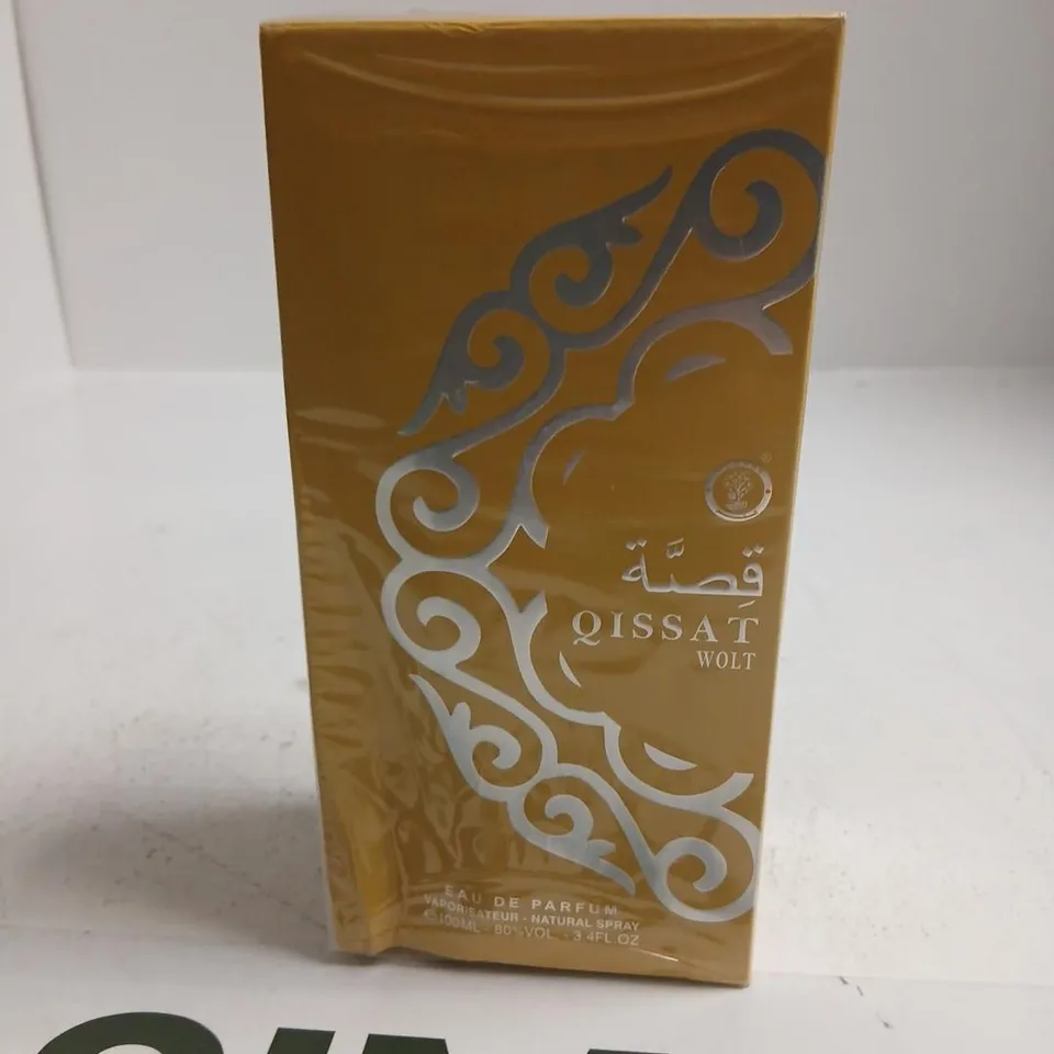 BOXED AND SEALED QISSAT WOLT EAU DE PARFUM 100ML