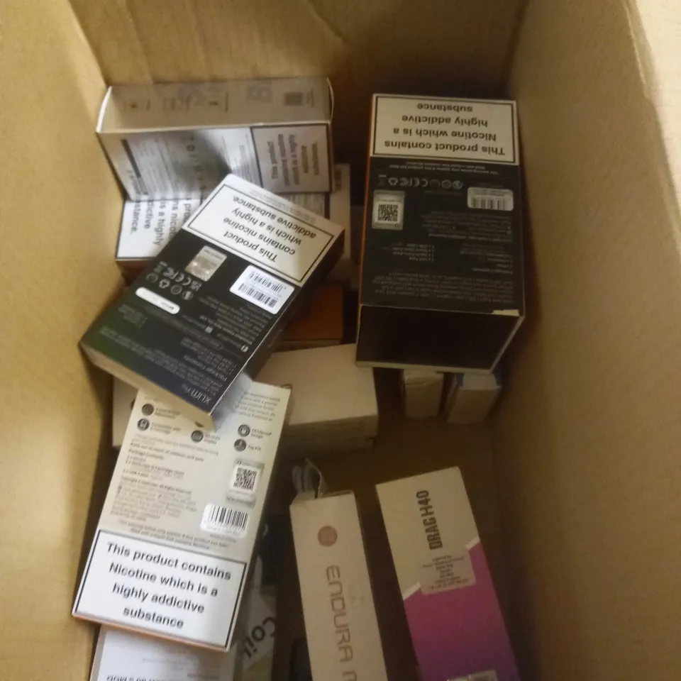 APPROXIMATELY 20 BOXED E-CIGARETTES TO INCLUDE GEEK VAPE, ASPIRE, VOOPOO ETC
