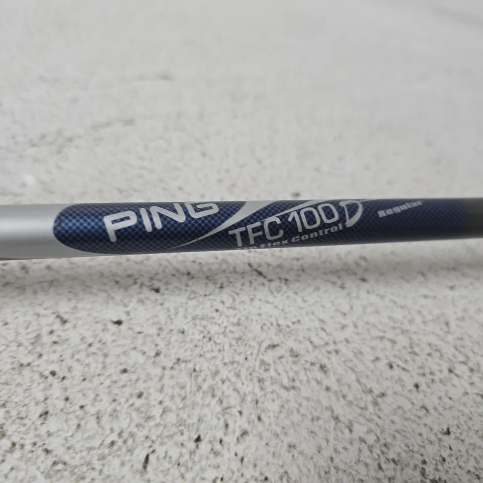 PING G5 TITANIUM DRIVER HEAD WITH TFC 100D SHAFT (GOLF CLUB)