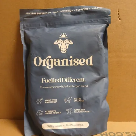 ORGANISED FUELLED DIFFERENT (600G)