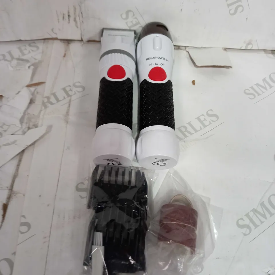 BELL & HOWELL PET HAIR TRIMMER & NAIL FILER