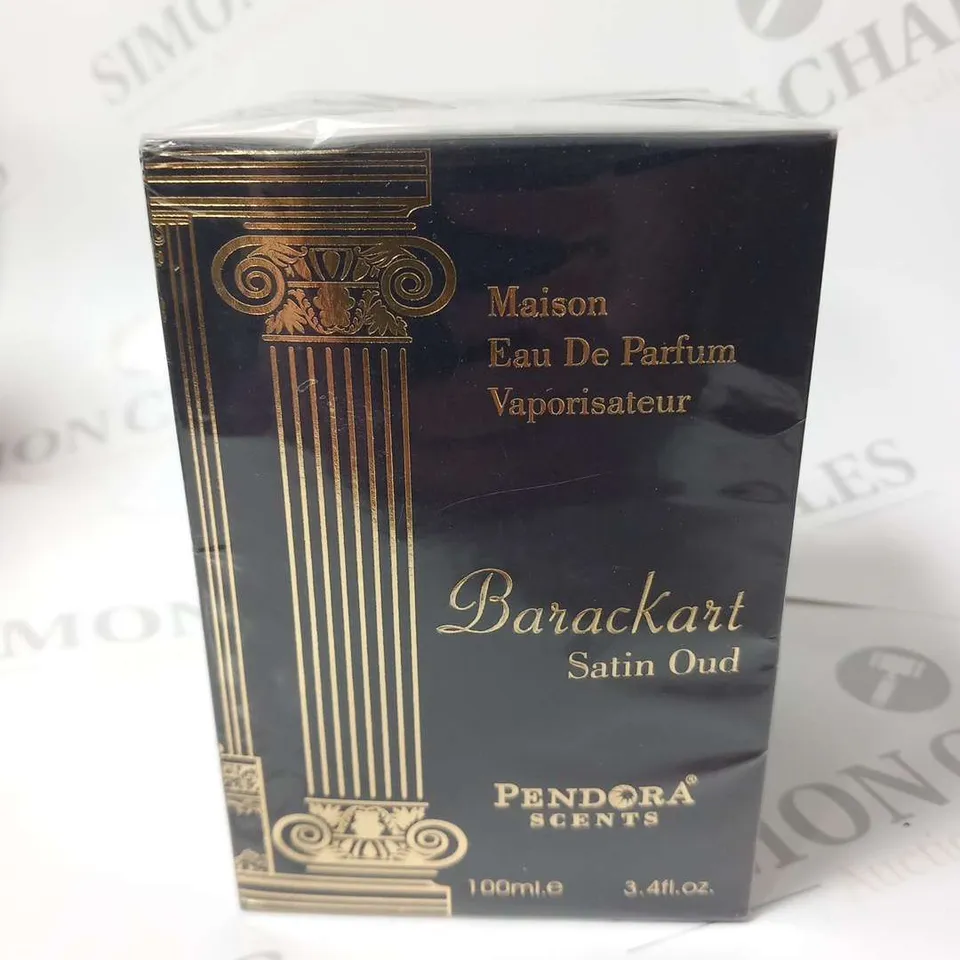 BOXED AND SEALED MAISON EAU DE PARFUM BARACKART SATIN OUD PEDORA SCENTS 100ML