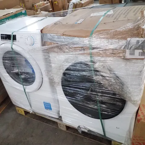 PALLET OF APPROXIMATELY 4 UNPROCESSED RAW RETURN WHITE GOODS TO INCLUDE;