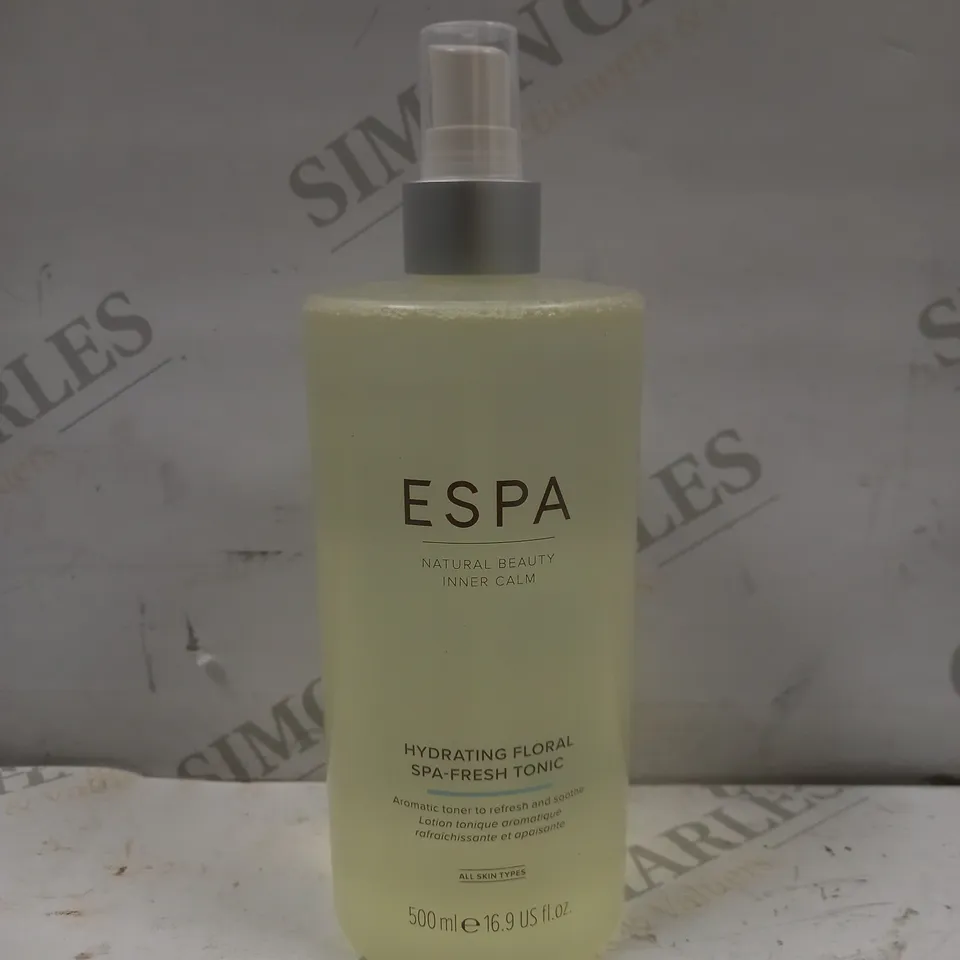 ESPA HYDRATING FLORAL SPA-FRESH TONIC - 500ML 