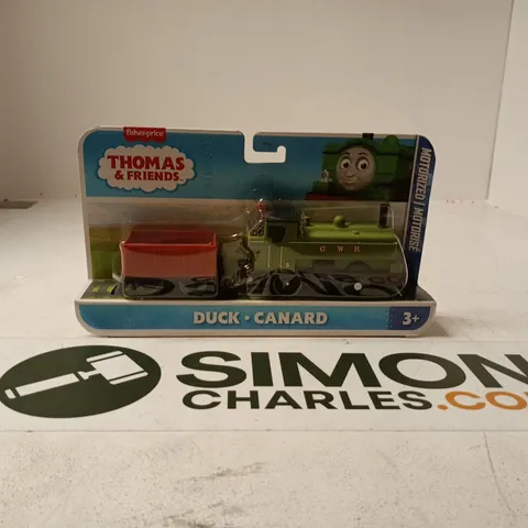 Fisher-Price Thomas & Friends Duck motorised train engine – boxed