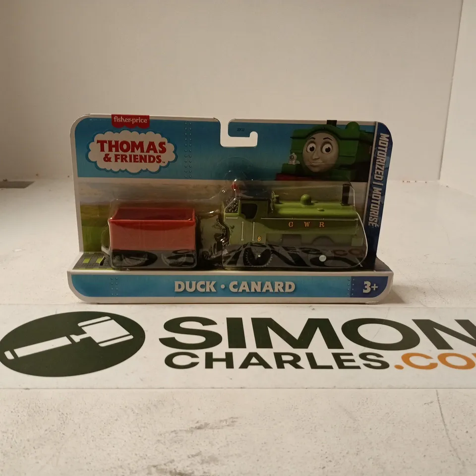 Fisher-Price Thomas & Friends Duck motorised train engine – boxed