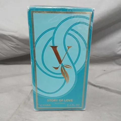NBOXED AND SEALED V STORY OF LOVE EAU DE PARFUM 100ML