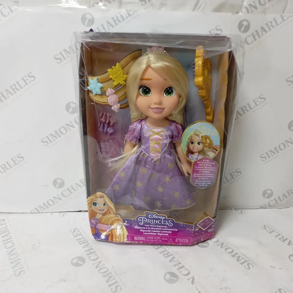 BOXED DISNEY PRINCESS HAIR GLOW RAPUNZEL 