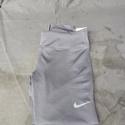 NIKE FAST WOMEN'S LEGGINGS – GREY - SIZE M