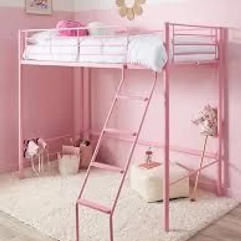 BOXED DOMINO HIGH SLEEPER - PINK 