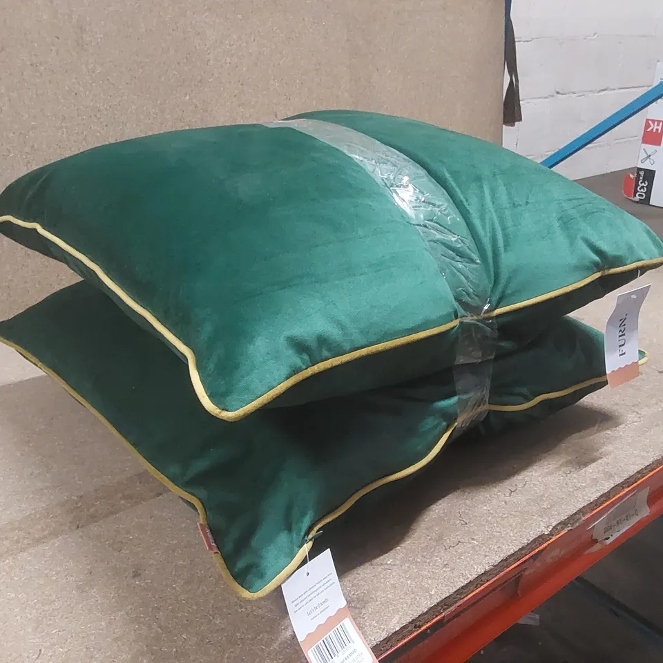 PAIR OF FURN MERIDIAN 55 X 55CM CUSHIONS