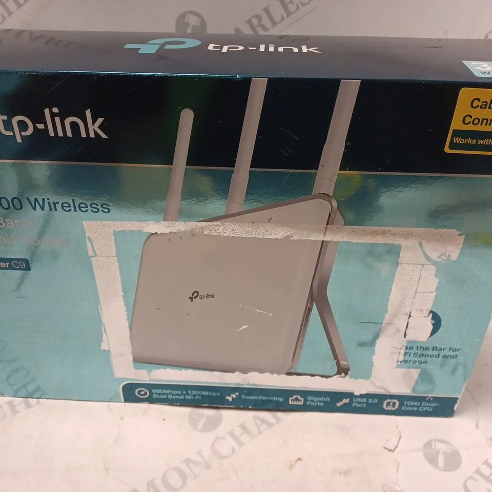 BOXED TP-LINK AC1900 WIRLESS DUAL BAND DIGITAL ROUTER