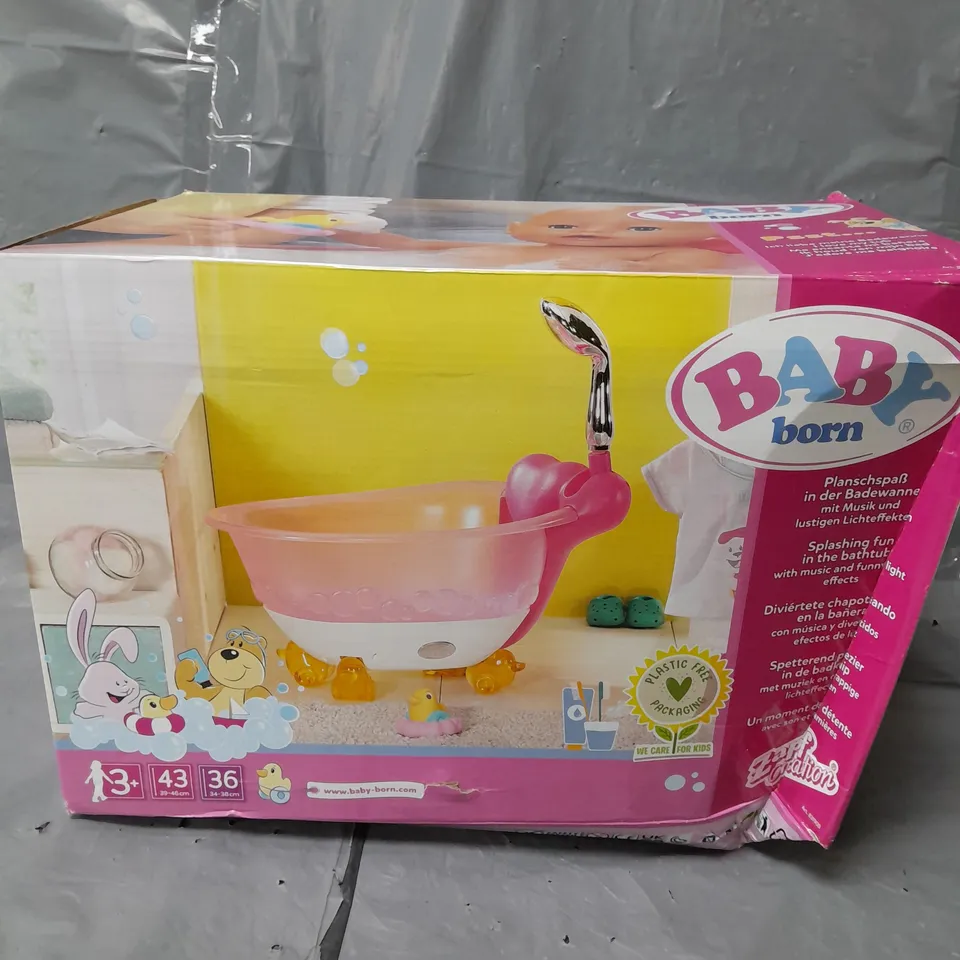 BABY BORN BATH BATHTUB