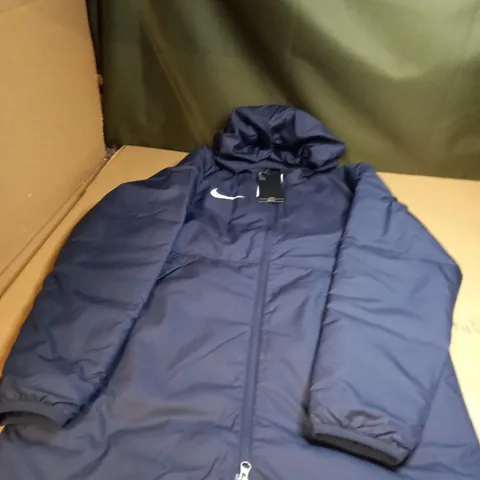 NAVY BLUE NIKE LONG WINTER SPORTS COAT